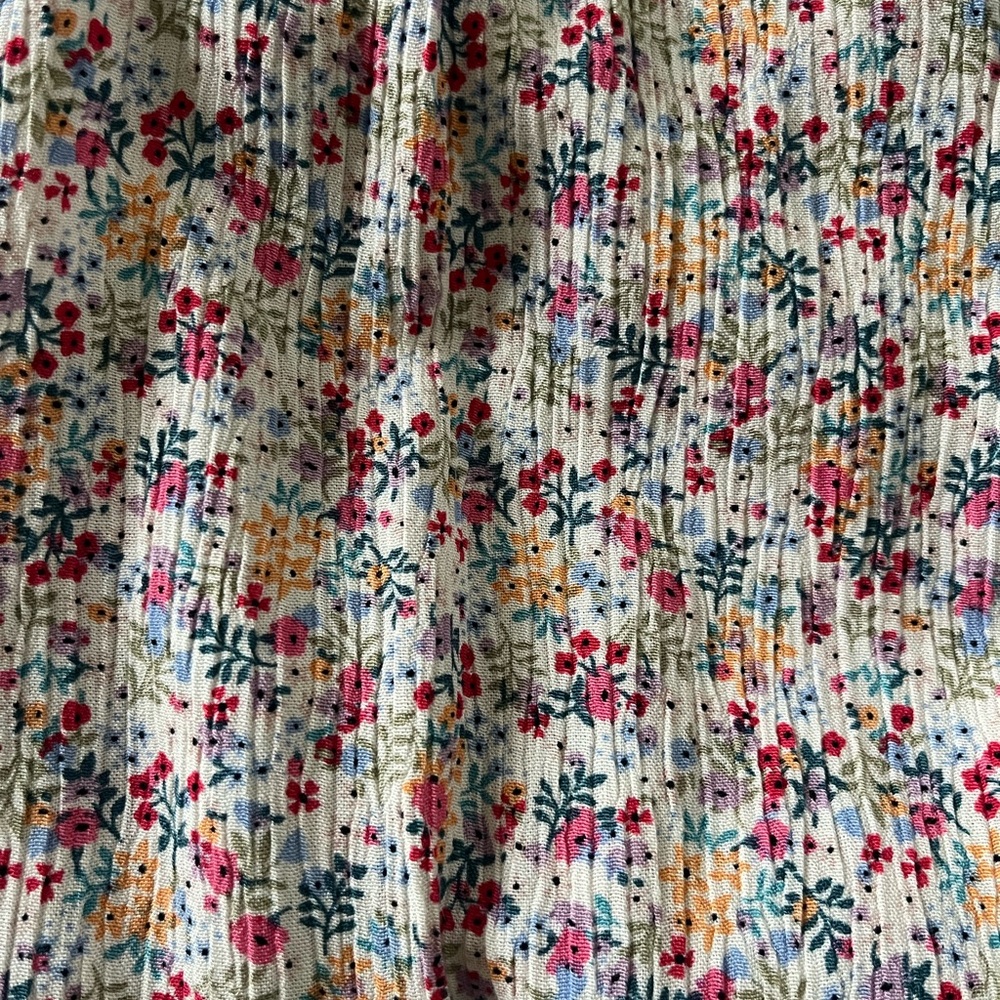 NWT Market & Spruce Yara Ditsy Floral Smocked Sweetheart Dress Cottagecore - Picture 12 of 12